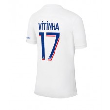 Paris Saint-Germain Vitinha Ferreira #17 Tredjedrakt 2022-23 Kortermet